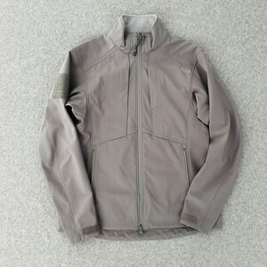 5.11 Tactical Sierra Softshell Jacket Womens Small Gray Solid RAPIDraw 38068